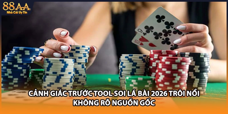Cảnh giác trước Tool soi lá bài 2026 trôi nổi không rõ nguồn gốc