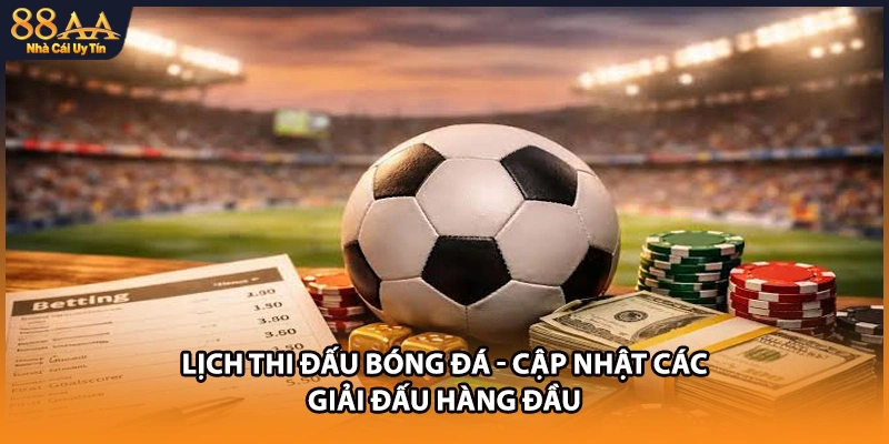 Lịch Thi Đấu Bóng Đá - Cập Nhật Các Giải Đấu Hàng Đầu