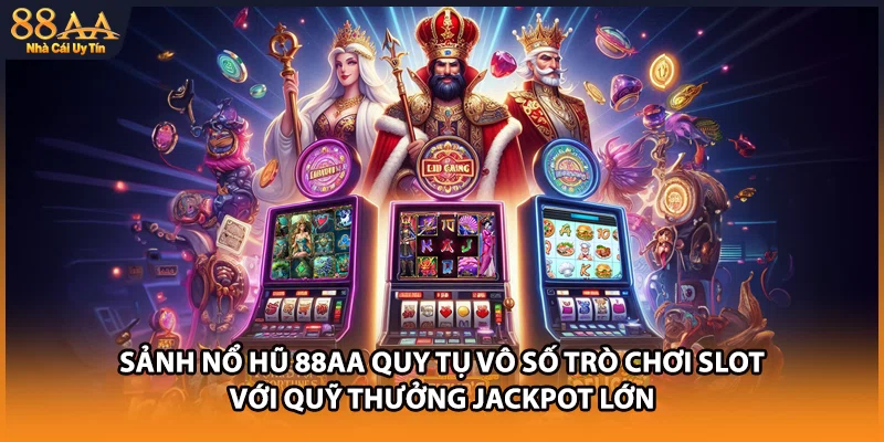 Sảnh nổ hũ 88AA quy tụ vô số trò chơi slot với quỹ thưởng Jackpot lớn