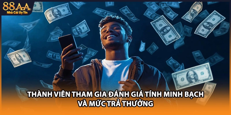 Thành viên tham gia đánh giá tính minh bạch và mức trả thưởng